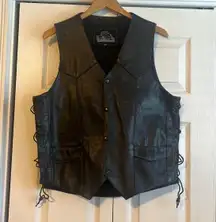 leather king leather vest