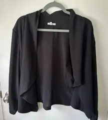 Maurices Black Draped Blazer
