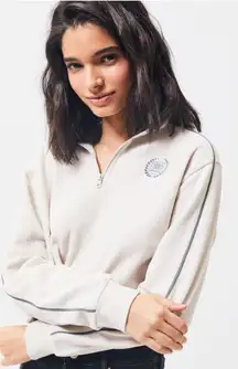 Beige Quarter Zip