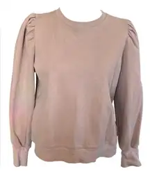 Mod Ref The Charmaine Sweatshirt Puff Sleeve size M