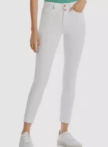 PAIGE bombshell white ankle jeans size 32