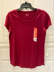 Dark Pink Athletic Tee