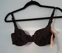 NWT Adonna for JC Penney Black Demi Bra Size 36C
