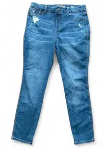 Rewash Brand Pull-On High Rise Skinny Jeans Women's 13/31 Medium Wash Denim