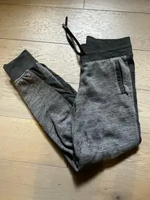 Lululemon Athletica Grey Scuba High-Rise Jogger Full Length