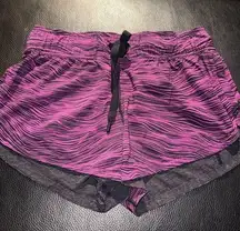 Lululemon reversible 2 in 1 drawstring jogger shorts