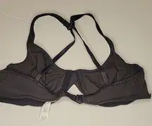 Barely There Bra  36B Black Cotton Comfort Underwire