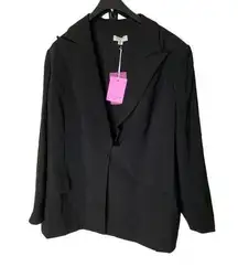 NEW Sergio Hudson Target Black Blazer women's size 2X NWT