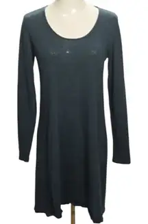 Eileen Fisher Merino Wool knit tunic oversize sweater/Sweater Dress quiet Luxury