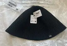 ALO denim knit Cloche