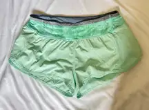 Lululemon Mint Green Athletic Shorts size 4