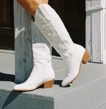 Billini White Cowboy Boots
