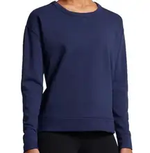 Nike Dri-Fit Versa Open Back Training Sweatshirt - Navy