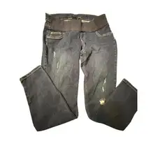 Women’s size medium Stylish Distressed Denim Jeans with Comfortable Waistband