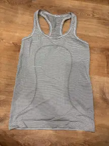 Lululemon Striped Swiftly Tank