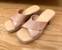 Jeffrey Campbell Bubblegum Platform Sandals Heels 