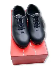 New Capezio Oxford Premiere Tap Black CG09 Oxford Leather 4 Shoes Dance