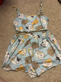 Small Kitty Pj Set