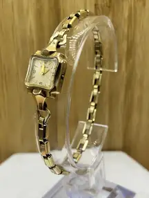 Vintage Bulova Ladies 10k Rolled Gold Plate Swiss 17 Jewels Watch