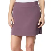 32 Degree Cool Dark Plum Athletic Golf Tennis Skort Size XL EUC #0815
