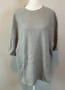 Comfrt Unisex Waffle Short Sleeve TShirt Gray New in Bag