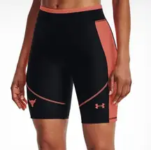 Under Armour NWT   Project Rock HeatGear Bike Compression Shorts SM