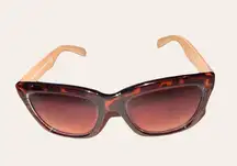 American Eagle outfitters tortoise frame brown tint sunglasses