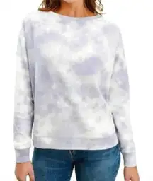 Splendid | Purple Cloud Tie‎ Dye Waffle Knit Thermal Top