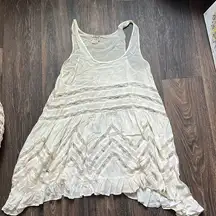 Free People  Cream Dress