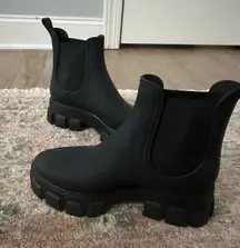 Jeffrey Campbell Waterproof Short Black Boots