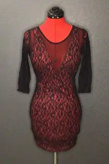 DO+BE Mesh and lace dress