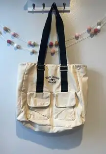 Disney Walt  World Canvas Tote Bag