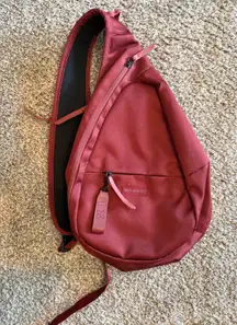 Sherpani Red Sling Backpack