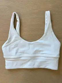 Lululemon White Align Sports Bra