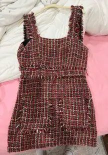 Tweed mini dress