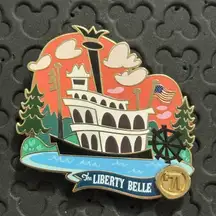 Disney parks 2022 50th anniversary The Liberty Belle LE 3000 trading pin