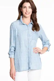 Tab Sleeve Button Down Shirt