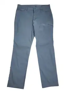 Eddie Bauer Women's Gray Crop Pants  Lightweight Outdoor Size 14