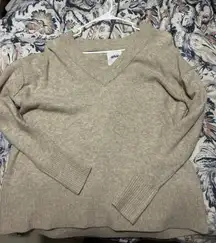 V-Neck  Sweater