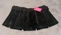Edikted Leather Skirt