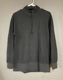 Victoria’s Secret Sport Gray Quarter Zip Pullover  Women’s Size Medium