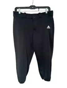 Adidas  Aeroready Softball Pants Womens Size Medium Black Sports Stretch