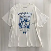 nwt URBAN OUTFITTERS American Classics WEEZER band tee oversized graphic