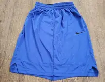 Nike Women's Medium Mesh Basketball Shorts Made into Modesty Skirt Blue