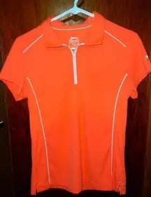 Slazenger Golf Zipped Collared Shirt