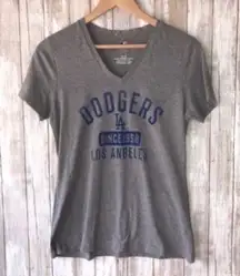 MLB LA Dodgers Gray Tee