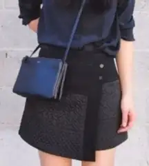 CAbi #926 Swathe Woman’s Business Casual Skirt in Black Size Small