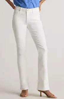 NWT Quince Women’s Luna Stretch Flare Jeans – Cloud White (Waist 30, Inseam 30”)