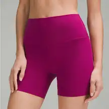 Lululemon Align High-Rise Short 6" Magenta Purple Size 10