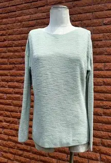 Lou & grey green sweater scoop neck women's small